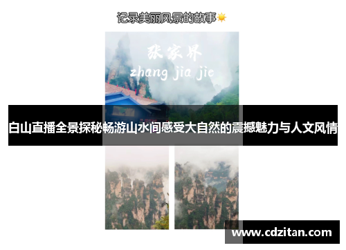 白山直播全景探秘畅游山水间感受大自然的震撼魅力与人文风情